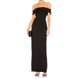 Lovers and Friends Galleria Gown in Black